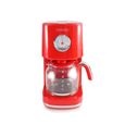 Cafetière style rétro avec filtre nylon réutilisable RETRO COFFEE rouge Kitchencook-1