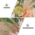 1pc Fourniture de mariage fleur décor de la mariée bouquet de de de fleur-plante artificielle - fleur sechee vase - coupe - fleur-1