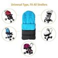 QQ15842-Chancelière universelle pour poussette,  housse de siège en coton pour poussette de bébé, sac de couchage,chaude, couvre-j-1