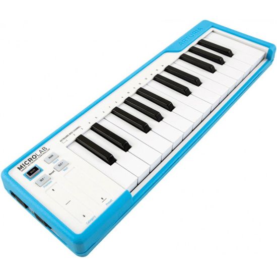 Arturia Arturia MICROLAB-BLEU Clavier maître Microlab Bleu 