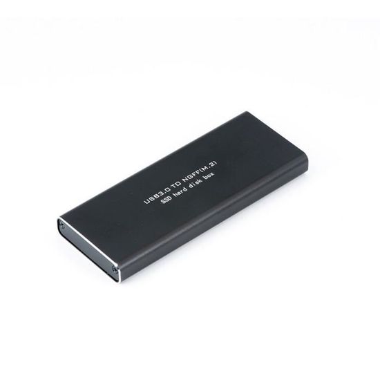 BOITIER EXTERNE USB3.0 SSD M.2 (NGFF) SATA USB 3.0 BE-M2-DA-71111