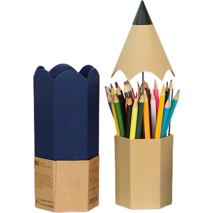 Pot à crayons Porte-stylo de pin pin cossier stylo de stylo de stylo de  stylo de stylo de stylo de style de stylo en bois mignon crayon cuvaison de