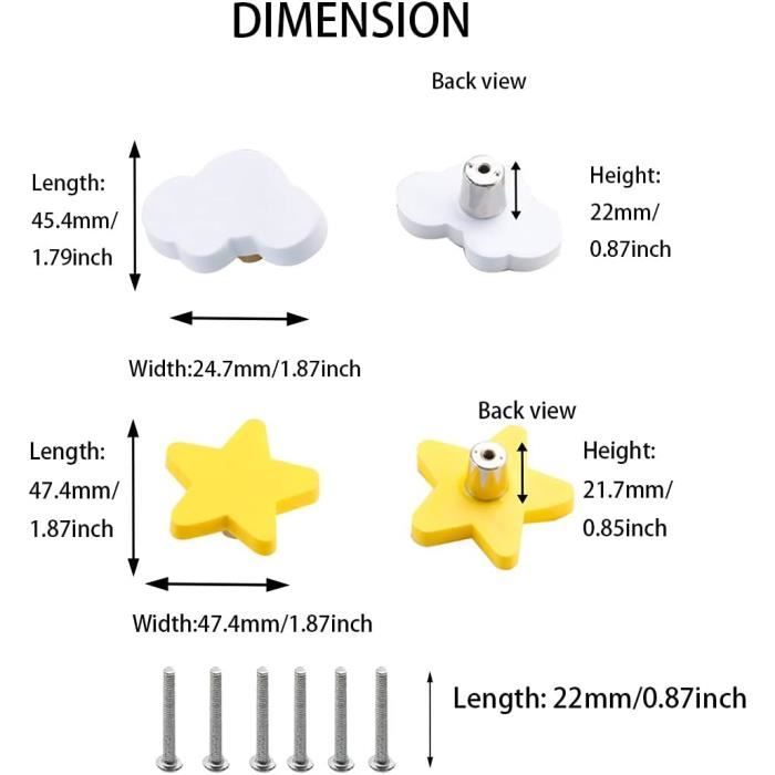 Lot De 6 Boutons En Caoutchouc Souple Pour Enfants, Filles, Garçons Lot De 6 Boutons En Caoutchouc Souple Pour Enfants, Filles, Garçons