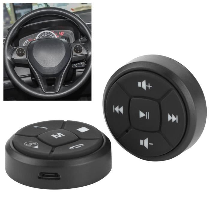 Couverture bouton bouton de commande volant housse bouton accessoires de  voiture