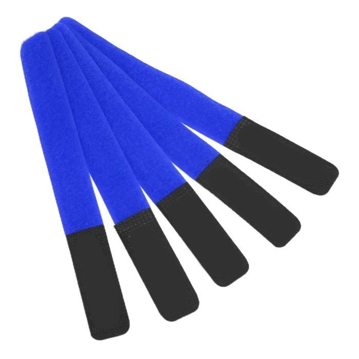 2 Sangles Auto-Adhésives Pour Vélo - 61 Cm X 2,5 Cm - Stabilisation Roues Transport Et Rangement - 2
