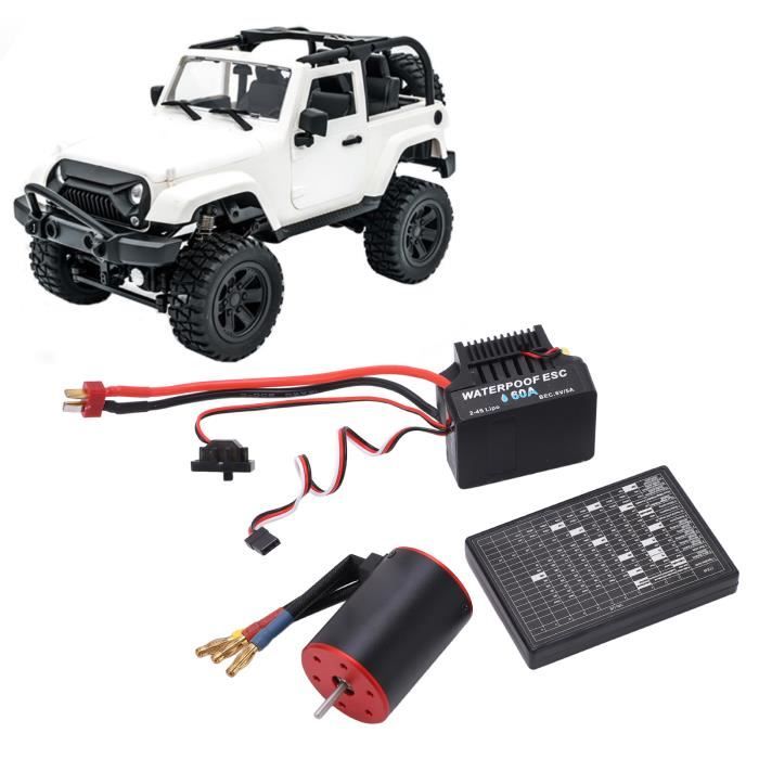 KIMISS Combo moteur ESC sans balais RC Kit Combo RC Brushless 60A ESC KIMISS Combo moteur ESC sans balais RC Kit Combo RC Brushless 60A ESC