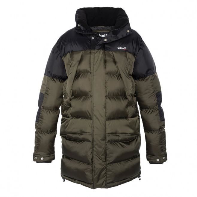 Doudoune Schott ONTARIO SCHOTT ONTARIO-BKKA Noir 100% nylon  Fermeture zippée double sens