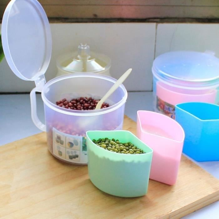 Boîte à épices, 3 Boîtes D'assaisonnement à Grille De Rangement