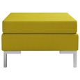 🦈4103Super qualité - Canapé scandinave Repose-pied sectionnel - Canapé de relaxation Canapé droit fixe Confortable Sofa avec coussi-2