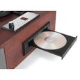 Fenton RP180 - Platine vinyle lecteur CD design retro - Bois foncé, récepteur Bluetooth, haut-parleurs intégrés, 33, 45 et 78 tours-2