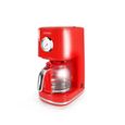 Cafetière style rétro avec filtre nylon réutilisable RETRO COFFEE rouge Kitchencook-2