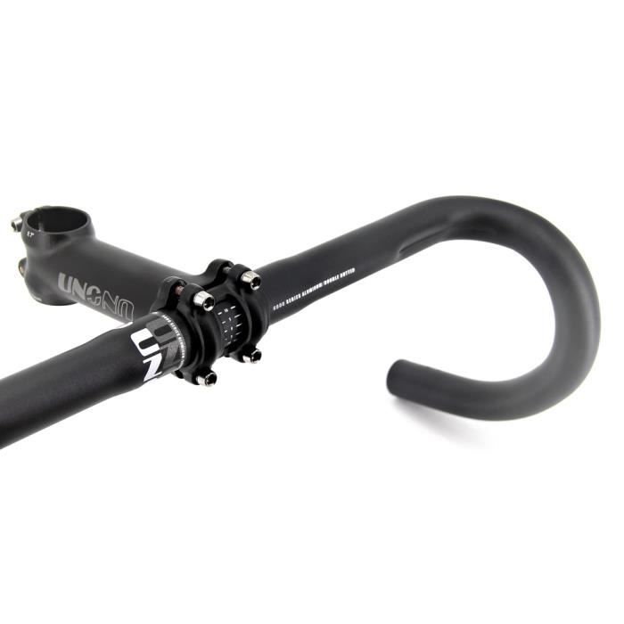 Guidon VTT Courbé Harilla – Alu, 42 Cm, 270 G, Argent Brillant, Pour Descente Et Route