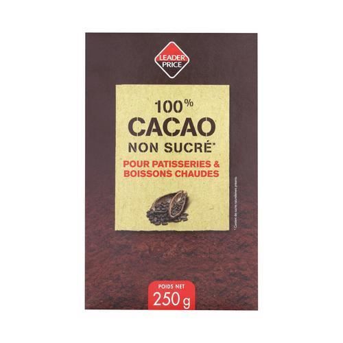 Cacao en poudre non sucré, Merci Fit - Acheter en ligne pqt 150g