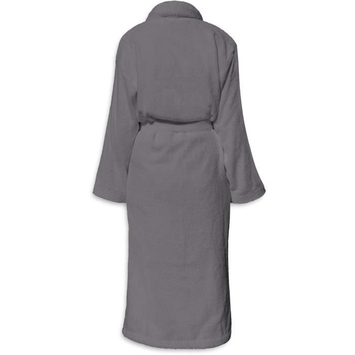 Peignoir Adulte Éponge Banzaii - 100% Coton Ultra Doux Et Super Absorbant Avec Capuche - Taille L