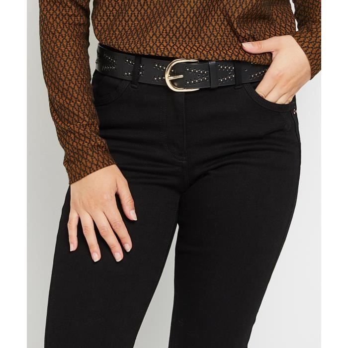 Ceinture large tressée femme top