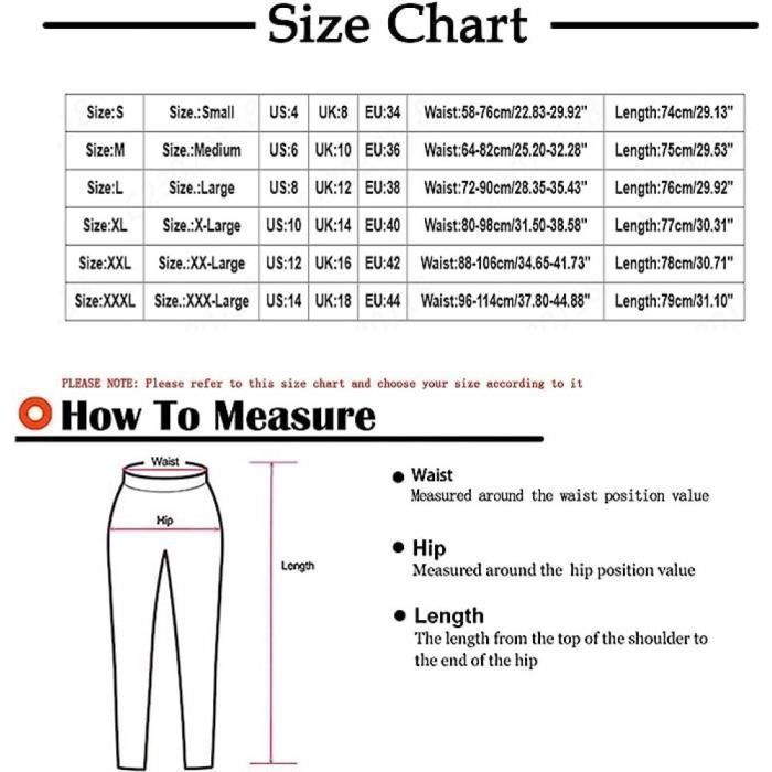 Pantalon 7/8 Femme Été RLEHJN - Coton Et Lin - Coupe Droite, Ceinture Élastique Avec Cordon - Décontracté, Confortable, Poches Latérales