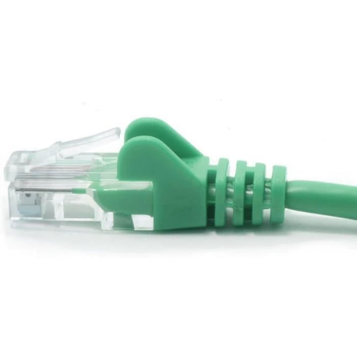 Cavo Ethernet RJ45 Cat5e CCA UTP, 50 Cm, Grigio