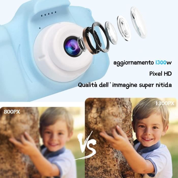 GLOBALCROWN APPAREIL PHOTO pour Enfants, Mini Caméra Numérique Rechargeable  EUR 35,90 - PicClick FR