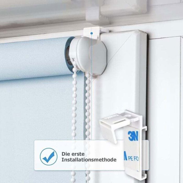 Pvc 3dm Supports de serrage pour store enrouleur - PZCC - Lot de 4 - Sans ...