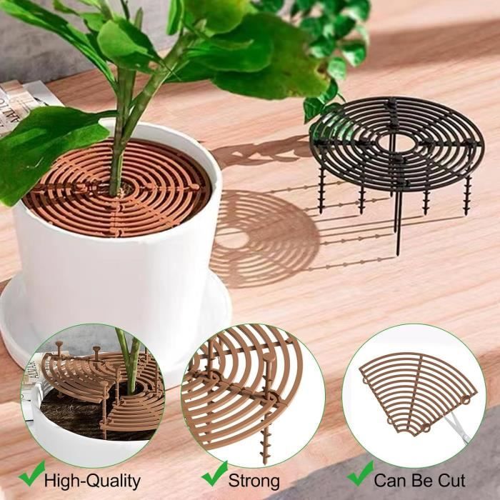 ETGLCOZY Lot De 5 Pots De Fleurs à Arrosage Automatique Pour Plantes D