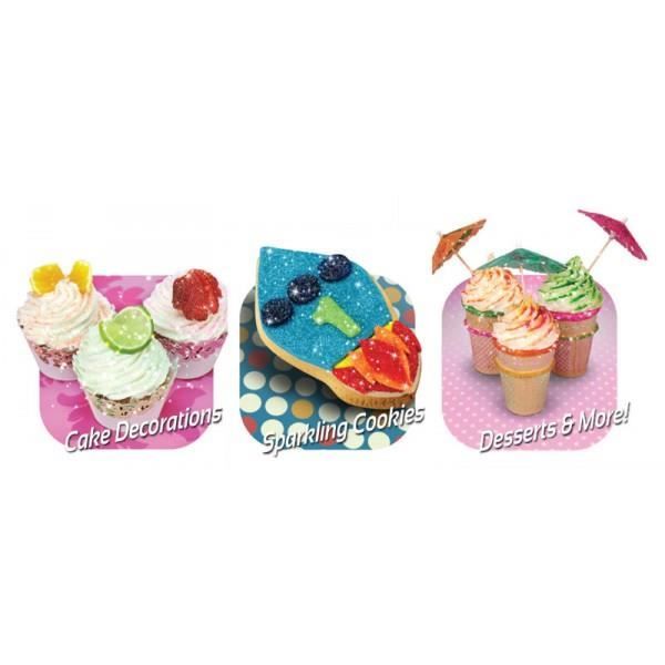 Paillettes Alimentaires 5g Dorées Rainbow Dust, cake design, achat,  acheter, vente