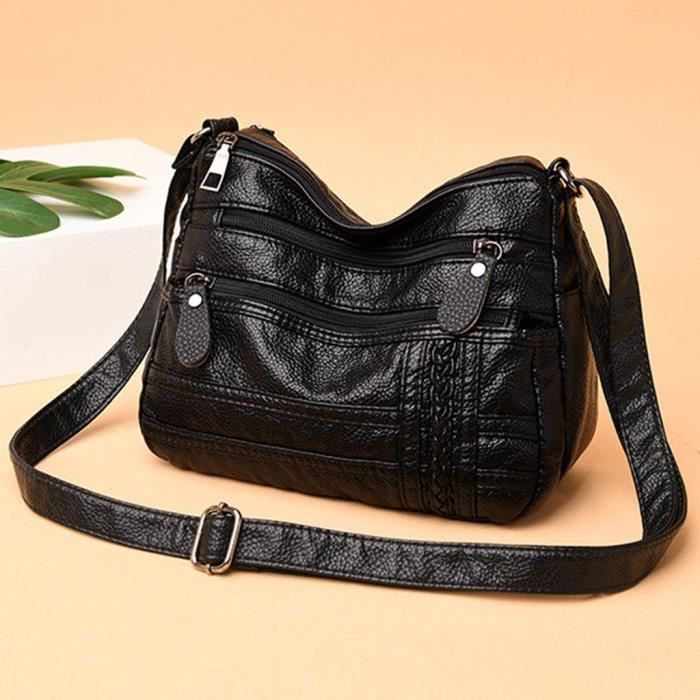 Sac bandouli re pour femmes la mode sac main en cuir PU