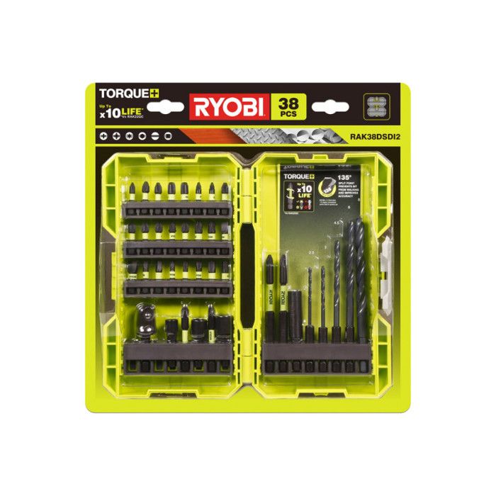 Ryobi Pack RYOBI Perceuse-visseuse R18DD3-2415BS 18V OnePlus - 2