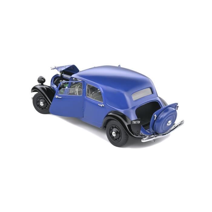Voiture miniature - SOLIDO - Citroen Traction 11B 1937 - Bleu