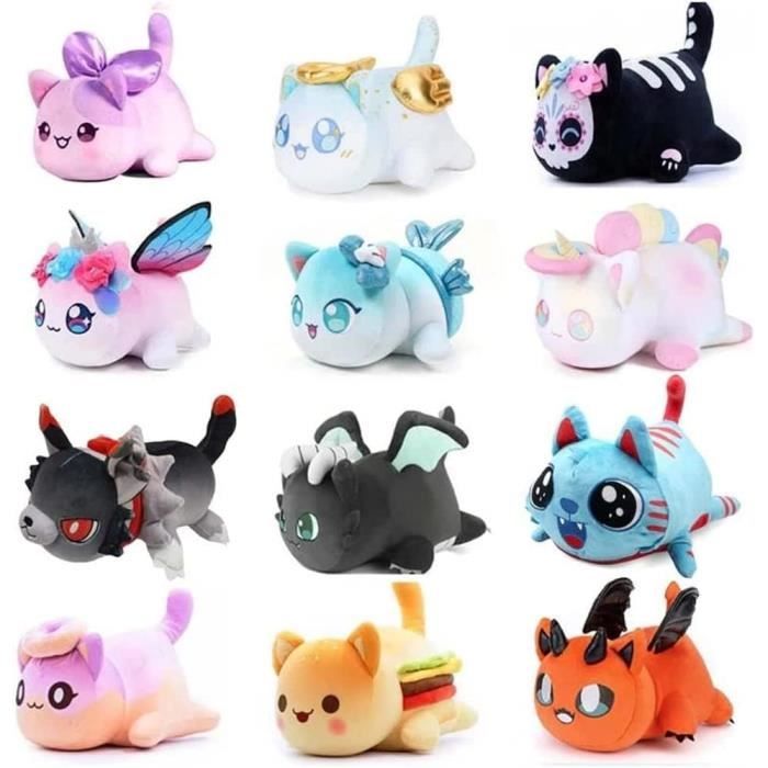 Chat shop licorne peluche