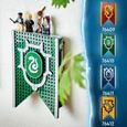 LEGO® Harry Potter 76410 Le Blason de la Maison Serpentard, Jouet Château avec Figurine Draco Malfoy-4