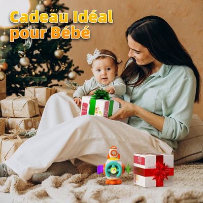 Cube d'activité Bébé Module Motricité - Jouet Sensoriel - - Cadeau de