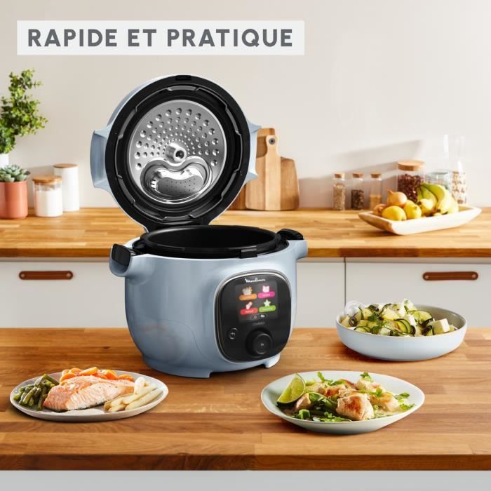 Multicuiseur intelligent MOULINEX COOKEO MINI 3L Haute pression,150  recettes intégrées, Intuitif, Application dédiée CE880410 - Cdiscount  Electroménager