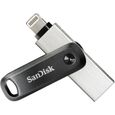 Clé USB iXpand™ Go 128GB - SANDISK - Lightning/USB 3.0 - Noir-0