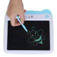 VINGVO Tableau d'écriture Enfants 8.5in LCD Intelligent Digital Writing Board Dessin Peinture Pad Board Jouet (Bleu)-0