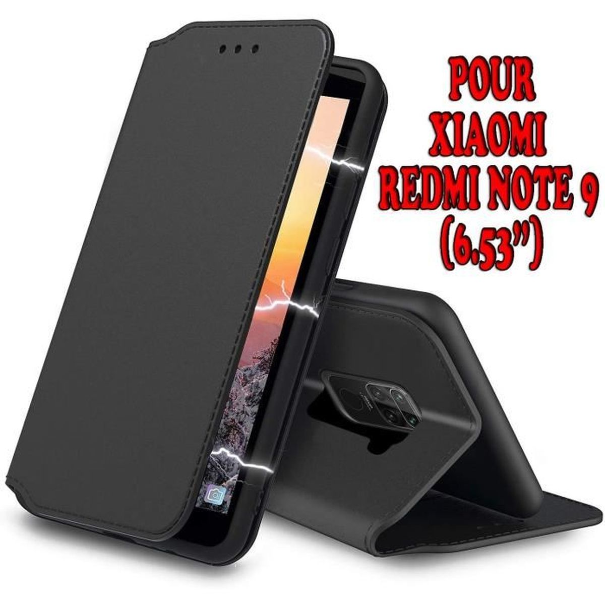 Housse Pailletée Anti-choc Pour Xiaomi Redmi 9 - Étui Silicone TPU Scintillant
