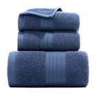 CALDION Ensemble de Serviettes de Bain - Soft Comfort - 3Serviettes de Bain, 100% Riche en air Coton Serviette de Bain,Lavable en Machine