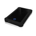 RaidSonic ICY BOX IB-233U3-B - Boitier externe - 2.5" - eSATA 6Gb-s - USB 3.0 - noir
