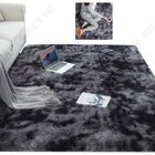 Tapis Salon LUNAVO 160x230 cm Gris Moderne Doux et Peluche Effet Dégradé Synthétique Antidérapant pour Chambre Séjour Déco gris