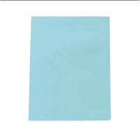 A4-bleu clair - Dossier de présentation de fichier de projet de bureau en papier kraft, Porte documents, Couv