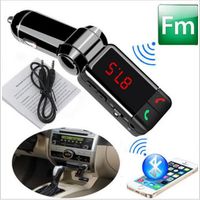 Voiture MP3 Lecteur Audio Bluetooth FM Transmetteur FM sans fil modulateur voiture Kit mains libres écran LCD chargeur USB