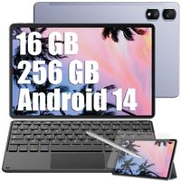 Blackview Tab 16 Pro Tablette Tactile 10.95" 24Go+256Go-SD 1To 7700mAh 13MP+8MP Android 14 Dual SIM-PC Mode Violet Avec Clavier K1