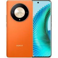 HONOR Magic6 Lite 5G 8+256Go Orange Téléphone Snapdragon 6450 6.78" AMOLED 120Hz Appareil photo principal 108MP 5300mAh Smartphone