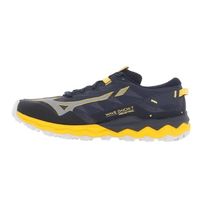 Chaussures running trail - MIZUNO - Wave daichi 7 - Bleu nuit - Semelle crantée - Surface chemin