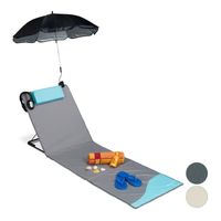 Matelas de plage avec parasol - 10026477-111