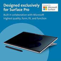 Thorani Filtre de confidentialité avec Cadre réutilisable - Surface Laptop Go 12,4