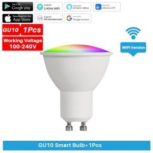 Ampoule intelligente RGBW GU10 PAR16 SMART WiFi 5W