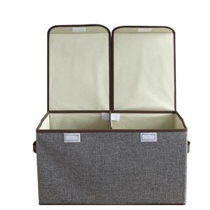 Linge Tissu Pliable Panier Cubes Organisateur Boites Conteneurs