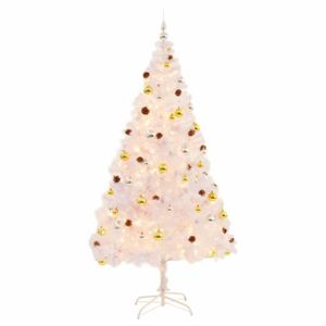 Sapin De Noel Blanc Decore Achat Vente Pas Cher