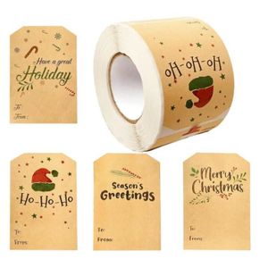 Lot De 100 étiquettes/stickers "JOYEUX NOËL" Argenté - Pour Bijoux/cadeaux - NEUF