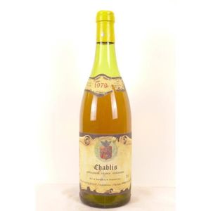 VIN BLANC chablis roland jacquinot  blanc 1979 - bourgogne